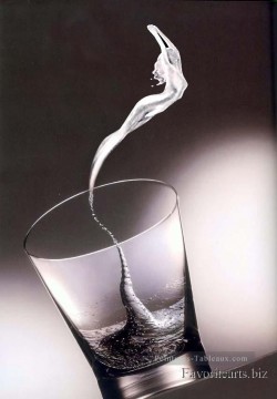 Création originale chez Toperfect œuvres - La femme est faite d’eau originale de l’ange